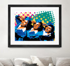 Sisters by Ray Lengelé on GIANT ART - green pop art - alternative