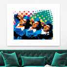 Sisters by Ray Lengelé on GIANT ART - green pop art - alternative