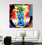 Mandragore by Ray Lengelé on GIANT ART - green pop art - alternative