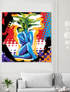 Mandragore by Ray Lengelé on GIANT ART - green pop art - alternative