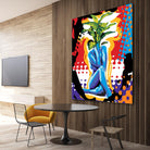 Mandragore by Ray Lengelé on GIANT ART - green pop art - alternative