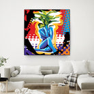 Mandragore by Ray Lengelé on GIANT ART - green pop art - alternative