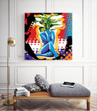 Mandragore by Ray Lengelé on GIANT ART - green pop art - alternative