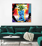 Mandragore by Ray Lengelé on GIANT ART - green pop art - alternative