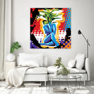 Mandragore by Ray Lengelé on GIANT ART - green pop art - alternative