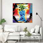 Mandragore by Ray Lengelé on GIANT ART - green pop art - alternative