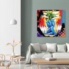 Mandragore by Ray Lengelé on GIANT ART - green pop art - alternative