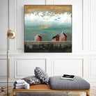 Plaine espace by Marie Claprood on GIANT ART - white landscape