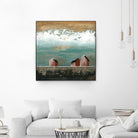 Plaine espace by Marie Claprood on GIANT ART - white landscape