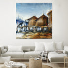 Drapeau rouge by Roland Palmaerts on GIANT ART - brown nautical