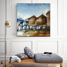 Drapeau rouge by Roland Palmaerts on GIANT ART - brown nautical