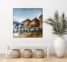 Drapeau rouge by Roland Palmaerts on GIANT ART - brown nautical