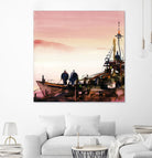 L'espoir by Roland Palmaerts on GIANT ART - brown nautical