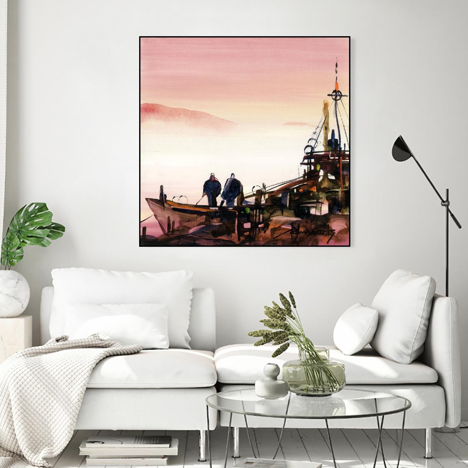 L'espoir by Roland Palmaerts on GIANT ART - brown nautical