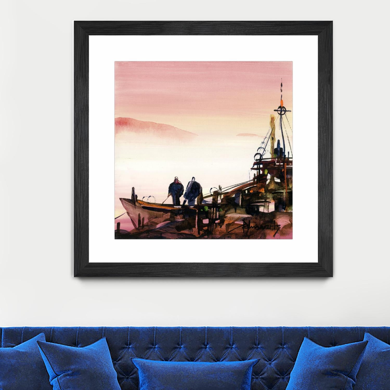 L'espoir by Roland Palmaerts on GIANT ART - brown nautical