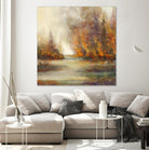 Un temps pour chaque chose by Claude Tremblay on GIANT ART - purple trees