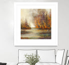 Un temps pour chaque chose by Claude Tremblay on GIANT ART - purple trees