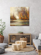 Un temps pour chaque chose by Claude Tremblay on GIANT ART - purple trees