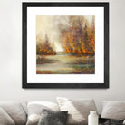 Un temps pour chaque chose by Claude Tremblay on GIANT ART - purple trees