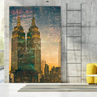 City building II by Jean-François Dupuis on GIANT ART - grey city scene