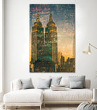 City building II by Jean-François Dupuis on GIANT ART - grey city scene