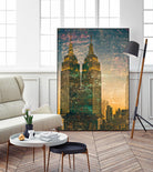 City building II by Jean-François Dupuis on GIANT ART - grey city scene