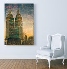 City building II by Jean-François Dupuis on GIANT ART - grey city scene