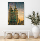 City building II by Jean-François Dupuis on GIANT ART - grey city scene