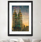 City building II by Jean-François Dupuis on GIANT ART - grey city scene