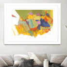Abstraction 1 by Diane Lambin on GIANT ART - yellow abstract québécois