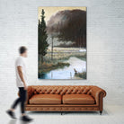 Marais du Nord by Yvon Lemieux on GIANT ART - brown landscape