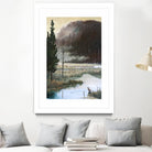 Marais du Nord by Yvon Lemieux on GIANT ART - green landscape quebec artists