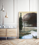 Marais du Nord by Yvon Lemieux on GIANT ART - green landscape quebec artists