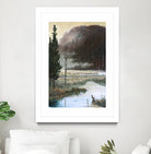 Marais du Nord by Yvon Lemieux on GIANT ART - green landscape quebec artists