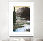 Marais du Nord by Yvon Lemieux on GIANT ART - green landscape quebec artists