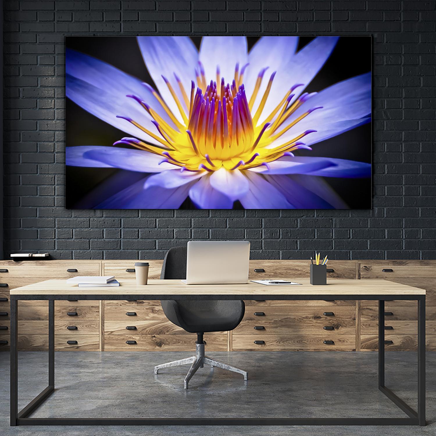 Kew Gardens Waterlily by Nick Jackson on GIANT ART - yellow floral