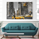 No rest in New York by Nick Jackson on GIANT ART - grey city scene