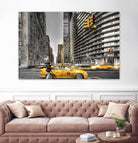 No rest in New York by Nick Jackson on GIANT ART - grey city scene
