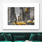 No rest in New York by Nick Jackson on GIANT ART - grey city scene
