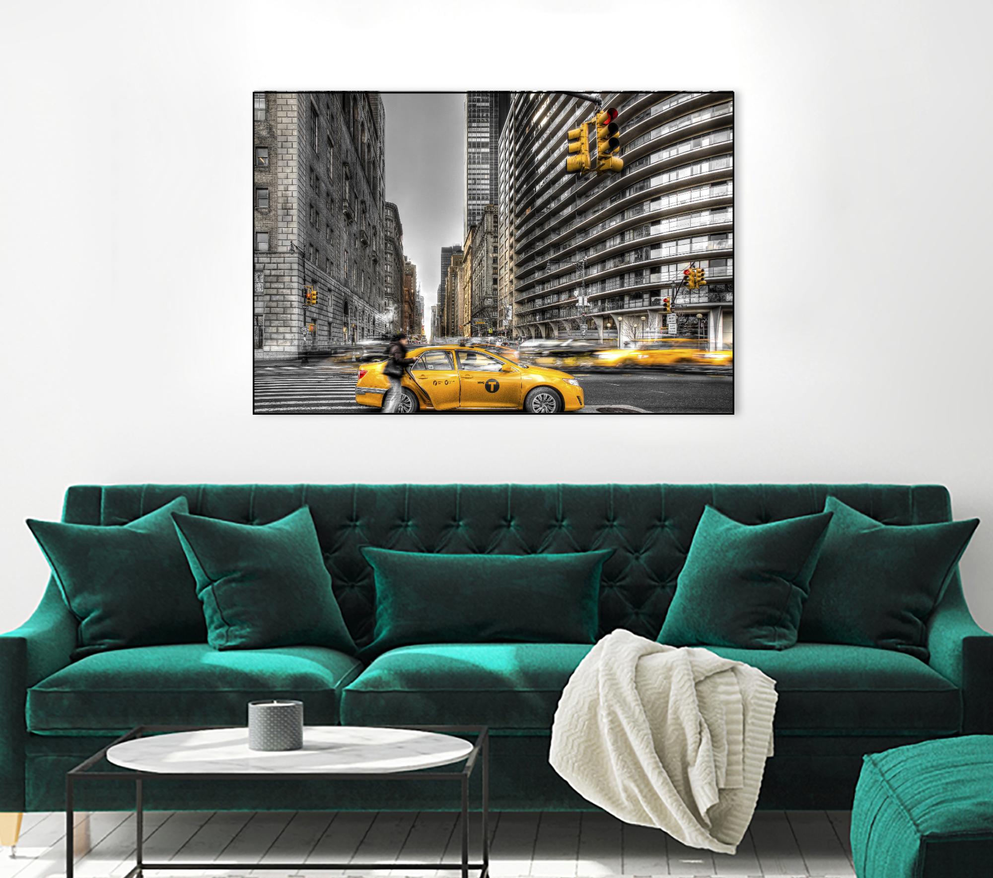 No rest in New York by Nick Jackson on GIANT ART - grey city scene