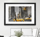 No rest in New York by Nick Jackson on GIANT ART - grey city scene