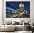 Tower Bridge traffic by Nick Jackson on GIANT ART - green city scene
