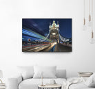 Tower Bridge traffic by Nick Jackson on GIANT ART - green city scene