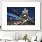 Tower Bridge traffic by Nick Jackson on GIANT ART - green city scene