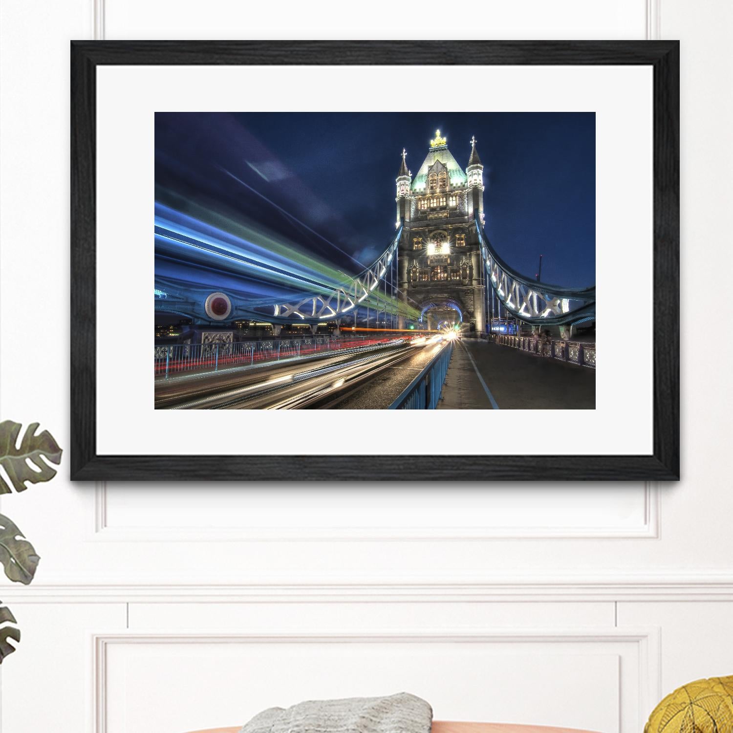 Tower Bridge traffic by Nick Jackson on GIANT ART - green city scene