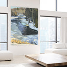 Blue Shadows by Ron Simpkins on GIANT ART - blue landscape