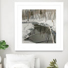 In the Deep Woods by Ron Simpkins on GIANT ART - white winter scenes