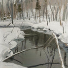 In the Deep Woods by Ron Simpkins on GIANT ART - white winter scenes