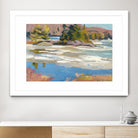 Little Running River by Ron Simpkins on GIANT ART - green landscape canadiens