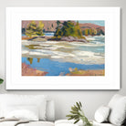 Little Running River by Ron Simpkins on GIANT ART - green landscape canadiens